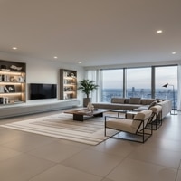 Linear Harmony Carpet Size 7.6x5.4 ft.