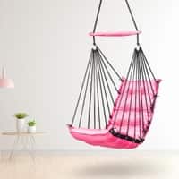 Swingzy Premium Hanging Swing Chair for Kids and Adults Pink