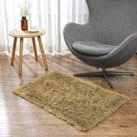 Bath Mat Rabbit Fur 1000 GSM Bathroom Door Mats Anti Skid Water Absorbent Easy Machine Washable Marino Rug for Entrance