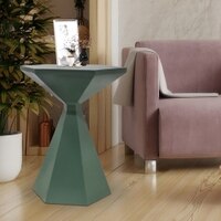 Metalsmith Round Side Table – Metal, Powder Coat Finish