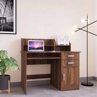 Shamon Study Table in Columbia Walnut Finish
