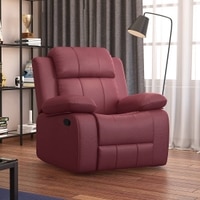 Griffin Recliner Single Seater - Crimson Burgundy