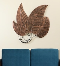 W-Luka Abstract Metal Wall Decor in Multicolor Set of 1