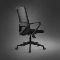 Kepler Brooks Vibe MB Office Desk Chair in Black Colour