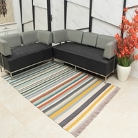 StripAE Dhurrie 5 X 7