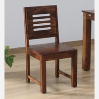 Maharin Solid Wood Dining Chair in Provincial Teak Finish