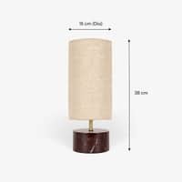 Kai cylindrical Handcrafted  Table Lamp