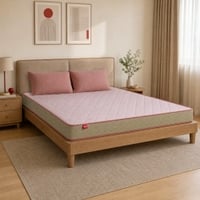 Kurlon Ortho Natural Grid Orthopedic Mattress Firm Queen Size 84x60x5 Inch