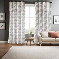 Tree Print Pack of 2 Pieces Room Darkning Window Curtains