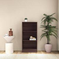 Hayao 3 Tier Book Shelf in Wenge Finish