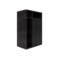 Chiyo Engineered Wood Bedside Table in Wenge Finish