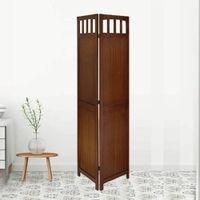 Theresa Solid Wood 4 Panel Room Divider