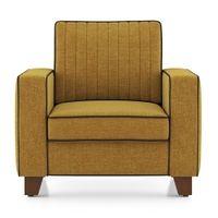 Apollo Neo Sofa (Colour : Ochre, Seating Capacity : 1 Seater, Cushion Type : Hard, Back Height : Regular Back)