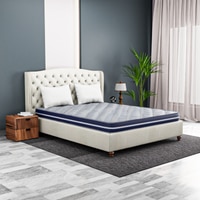 Drilled Air Cool Luxury Bond Memory Queen Mattress 75 X 66 6 Inches
