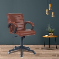 Joorrdonn Mid Back Executive Chair in Ten Brown Colour