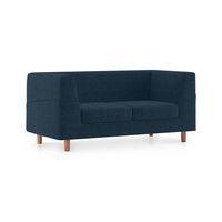 Rubik Premium 2 Seater Fabric Sofa in Indigo Blue Colour