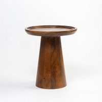 Lanez Solid Wood Coffee Table In Dark Walnut Finish