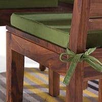 Puco Seat Cushions Set of 2 in Avocado Green