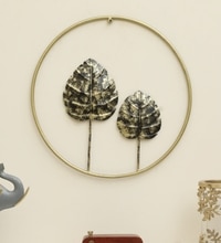 Bora Abstract Metal Wall Decor in Multicolor Set of 1