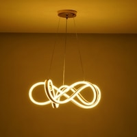 Gioconda Rose Gold 3 Colour Led Chandelier Ceiling Light