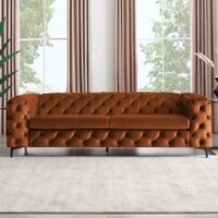 Cherish Fabric Sofa - Tan