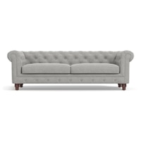 Winchester Essential 3 Seater Fabric Sofa in Vapour Grey Colour