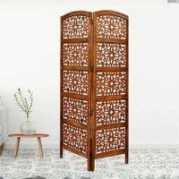 Bernard Solid Wood 4 Panel Room Divider