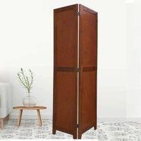 Avana Solid Wood 4 Panel Room Divider
