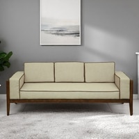 Boston 3 Seater Sofa In Beige Colour