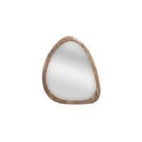 Classic Brown Wood Wall Mirror