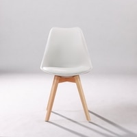 Kepler Brooks Valente Cafeteria Dining Chair in White Colour