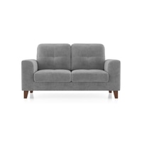 Verona Essential 2 Seater Fabric Sofa In Granite Weave Colour