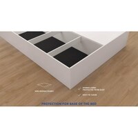 Kaito King Size Bed In Walnut Finish