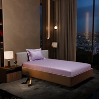 Stoa Paris 300TC UltrSatin Single Bedsheet Set Satin Single Night Lilac