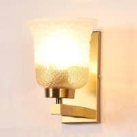 Antique Gold Iron Wall Light In Antique Gold Colour