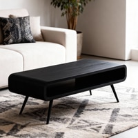 Zyora Black Coffee Table