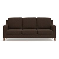 Abbey Sofa Set (Colour : Mocha, Cushion : Hard, Seater : 3+2+1)