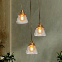 Nordic Modern Metal and Glass Pendant Light