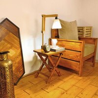 Regis Beige Jute Floor Lamp with Beige Jute Base