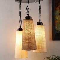 Ahmad Multicolor Fabric Cluster Hanging Light