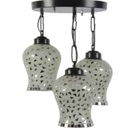 Deacon Multicolour Glass Cluster Hanging Light