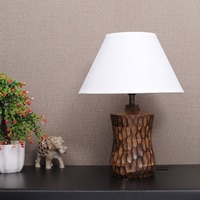 Ash Wood Table Lamp