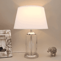 Ridge Glass Table Lamp