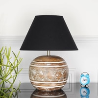 Gaia Wood Table Lamp
