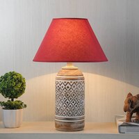 Ryder - Maroon Table Lamp