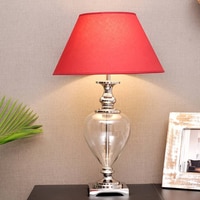 Guilia - Maroon Table Lamp