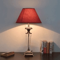 Salinger - maroon Table Lamp
