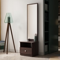 Omega Dressing Table in Choco Walnut Finish