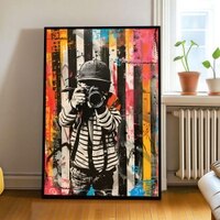 The Castle Decor Urban Photographer Wall Art Framed Painting 20x30 Inch