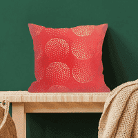 Katniss Red Poly_Cotton Cushion Cover